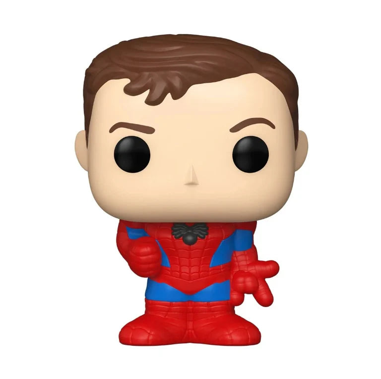 Image of Spider-Man Venom Funko Bitty Pop! Mini-Figure 4-Pack Peter Parker CHASE
