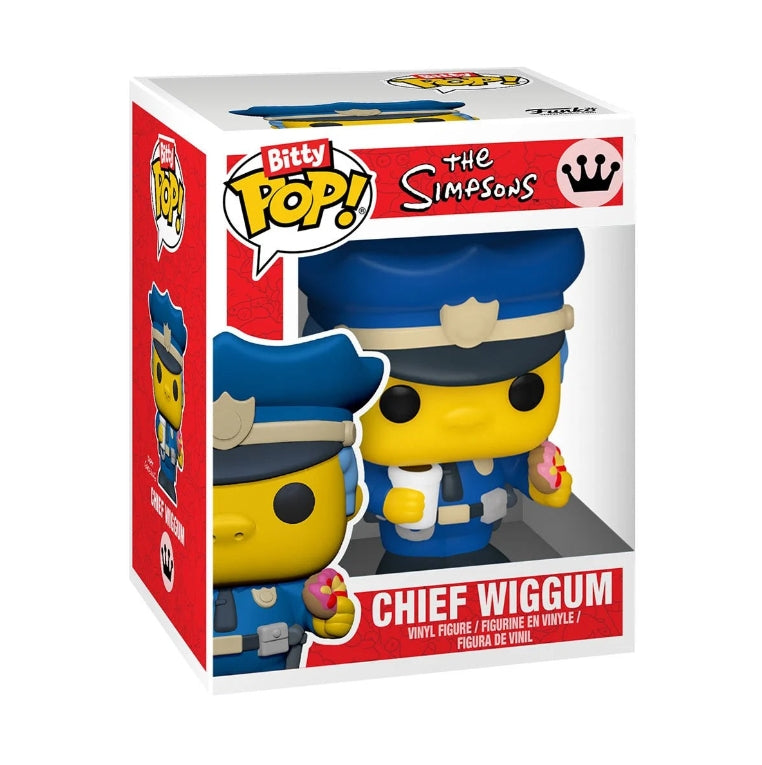 Image of The Simpsons Itchy Funko Bitty Pop! Mini-Figure 4-Pack Chief Wiggum Chase