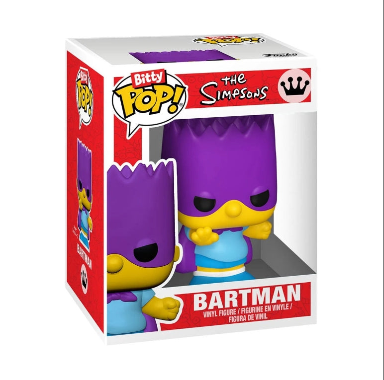 Image of The Simpsons Itchy Funko Bitty Pop! Mini-Figure 4-Pack Chief Wiggum Chase