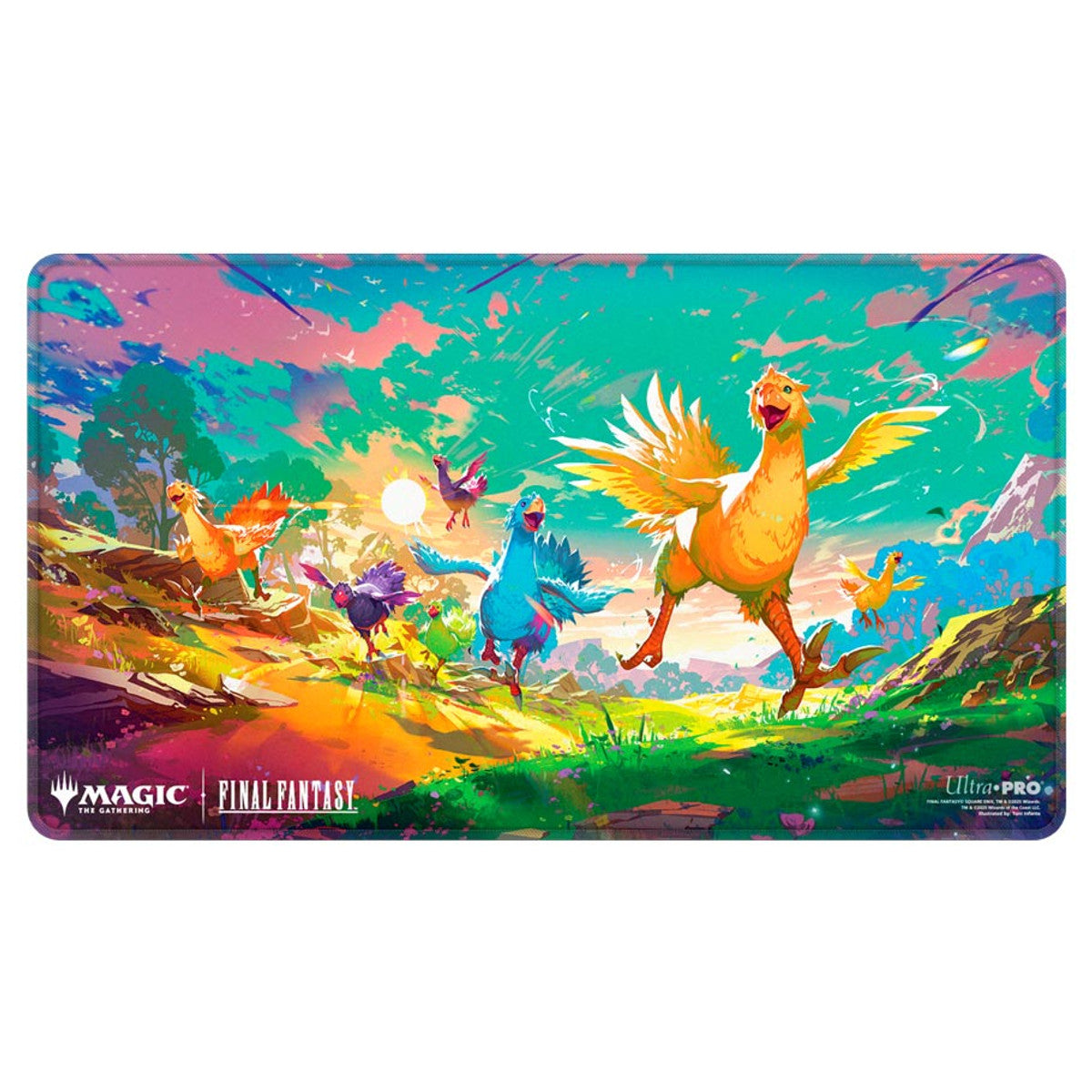 Image of Playmat: Magic The Gathering Holofoil- Final Fantasy- AA Chocobo