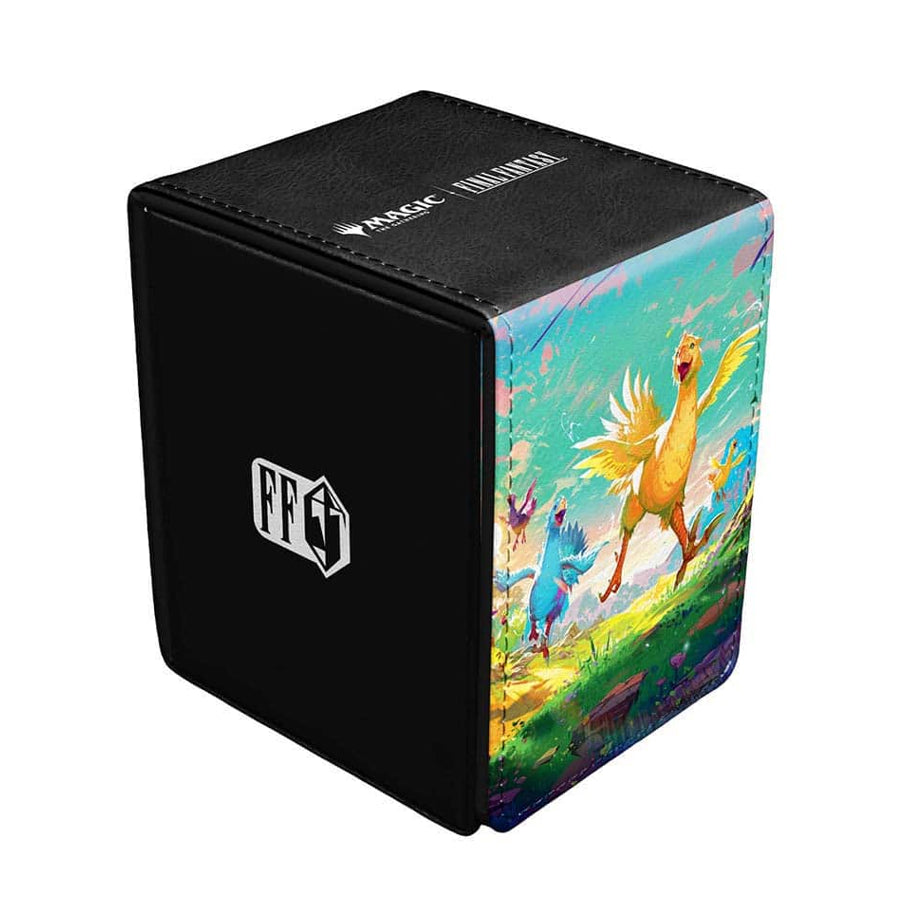 Image of Deckbox: Alcove Flip 100+ MTG- Final Fantasy- Chocobo