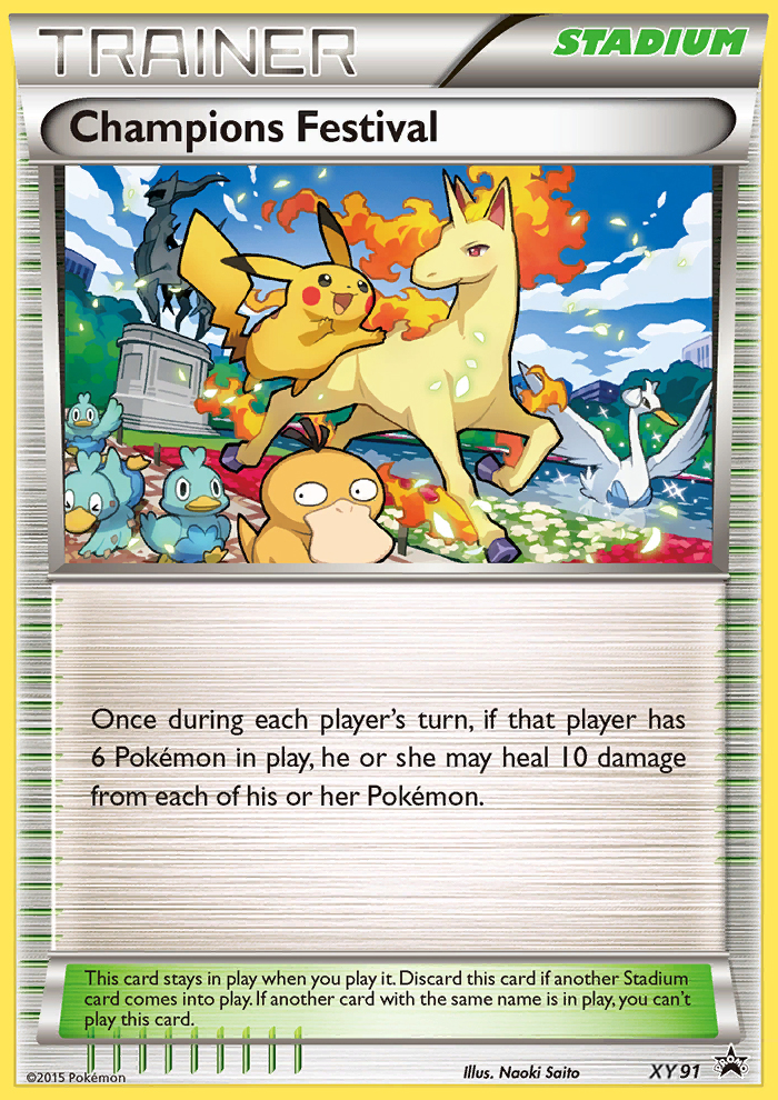 Image of Champions Festival (2015) XY91  XY Promos - Promo