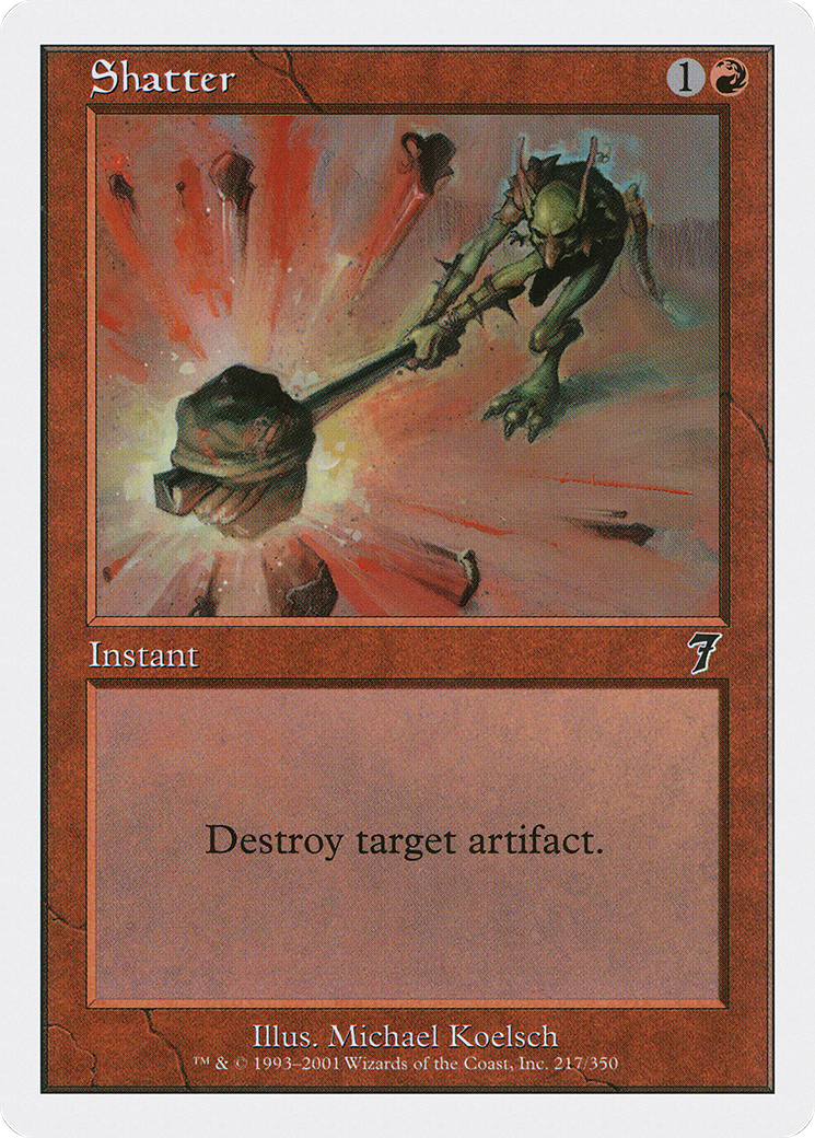 Image of Shatter (7ED-217) - 7th Edition