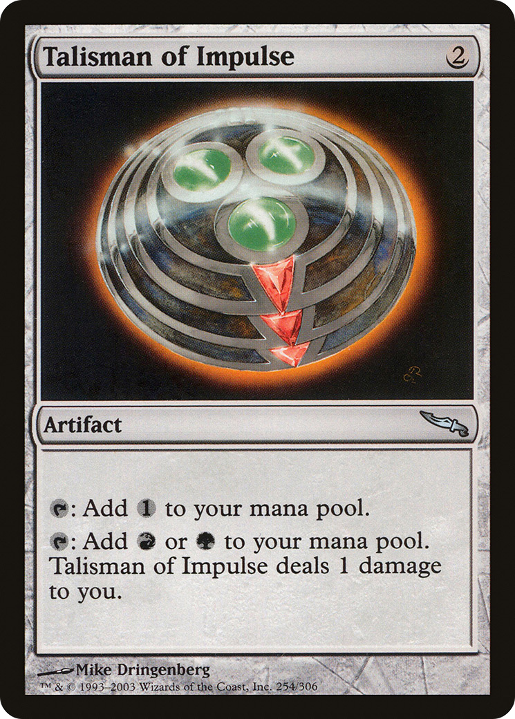 Image of Talisman of Impulse (MRD-254) - Mirrodin
