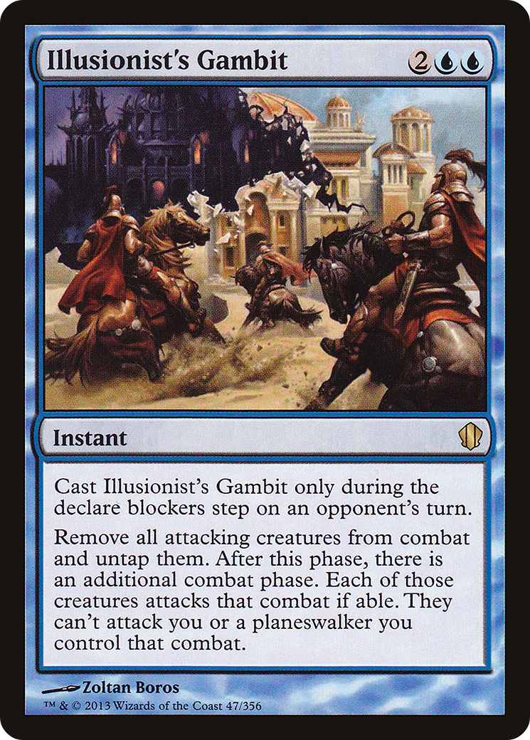 Image of Illusionist's Gambit (C13-047) - Commander 2013