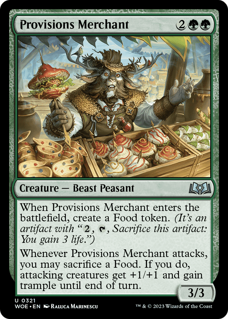 Image of Provisions Merchant (WOE-321) - Wilds of Eldraine