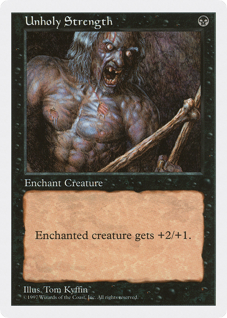 Image of Unholy Strength (5ED-) - Fifth Edition
