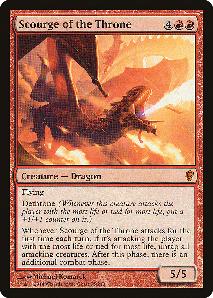 Image of Scourge of the Throne (CNS-035) - Conspiracy