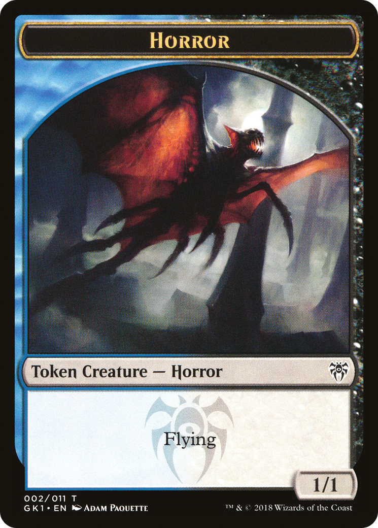 Image of Copy // Horror (TGK1-001) - GRN Guild Kit Tokens