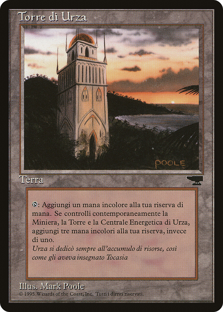 Image of Urza's Tower (Forest) (Italian) - 