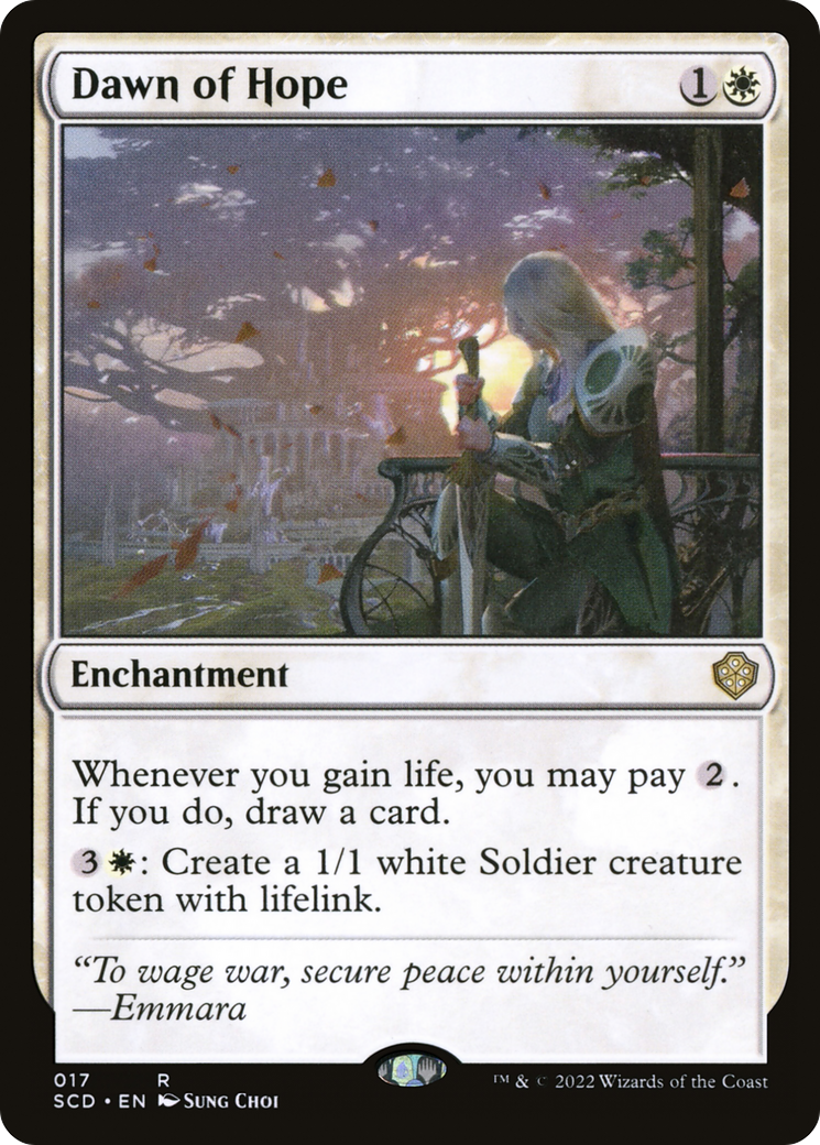 Image of Dawn of Hope (SCD-017) - Starter Commander Decks