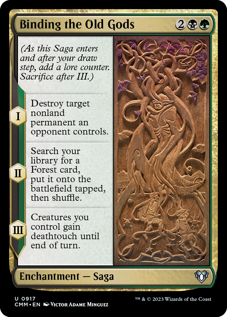 Image of Binding the Old Gods (CMM-917) - Commander Masters