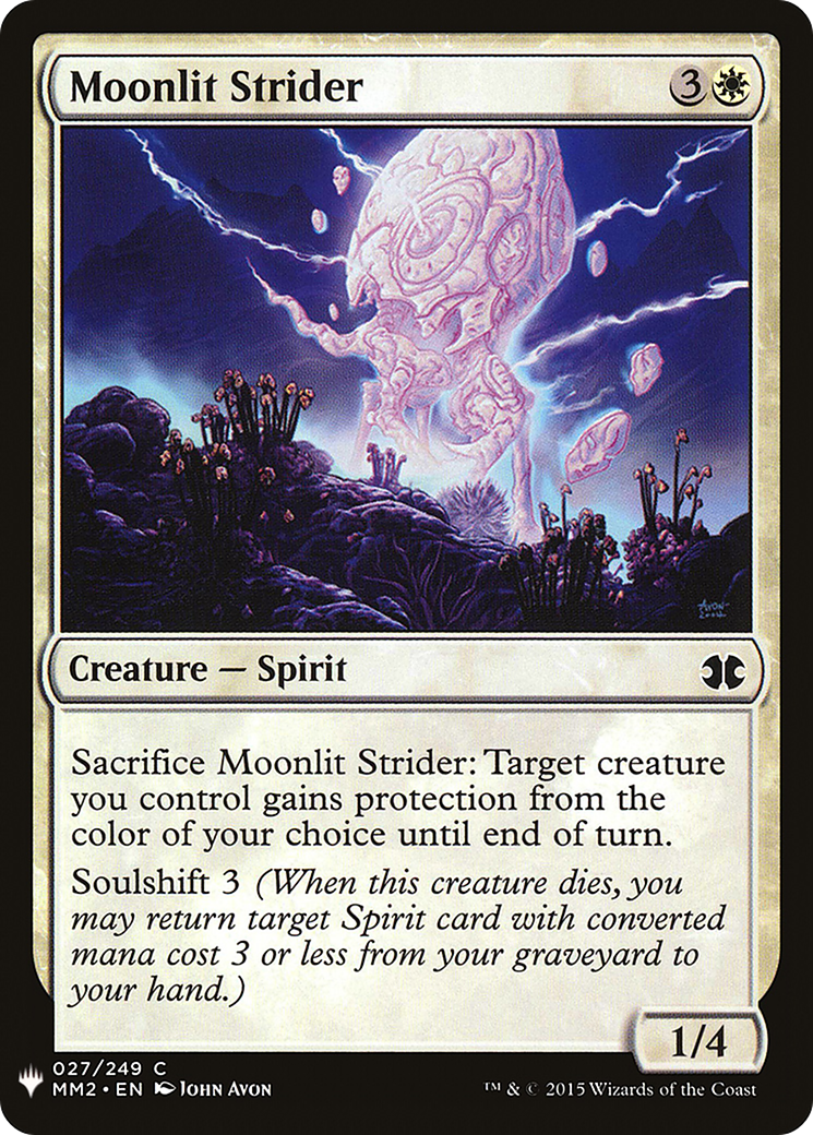 Image of Moonlit Strider (LIST-MM2-27) - The List