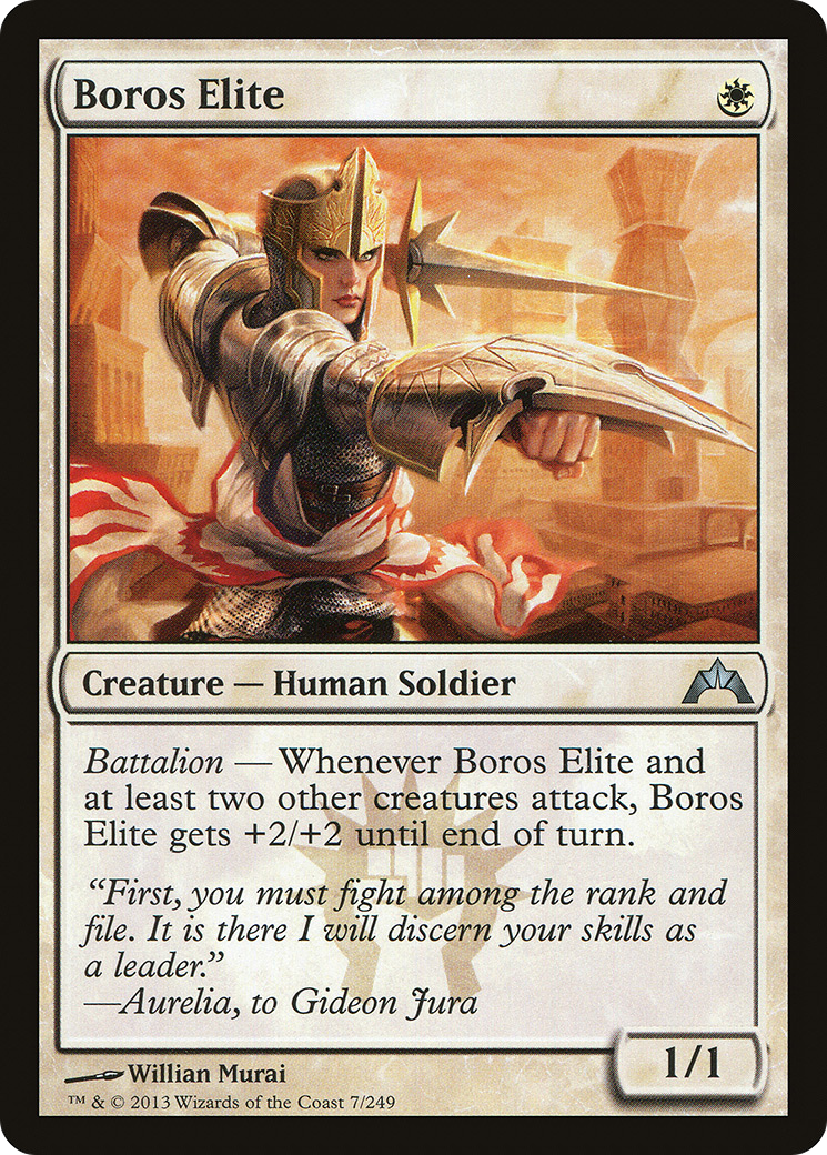 Image of Boros Elite (GTC-007) - Gatecrash Foil