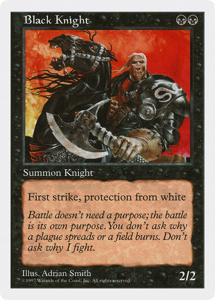 Image of Black Knight (5ED-) - Fifth Edition