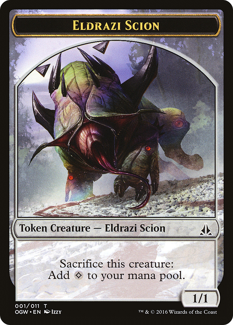 Image of Eldrazi Scion Token (001) (OGW-001) - Oath of the Gatewatch Tokens