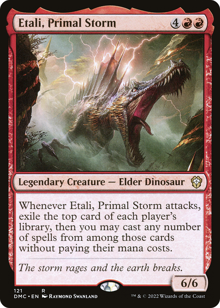 Image of Etali, Primal Storm (DMC-121) - Dominaria United Commander