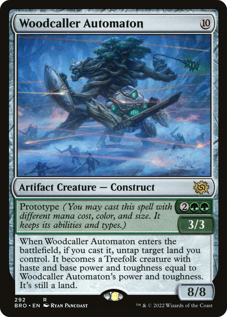 Image of Woodcaller Automaton (BRO-292) - The Brothers' War Foil