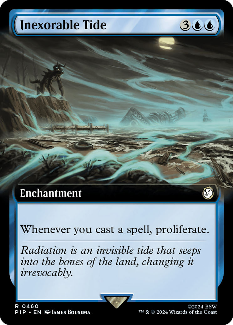 Image of Inexorable Tide (Extended Art) (PIP-460) - Fallout: (Extended Art) Foil