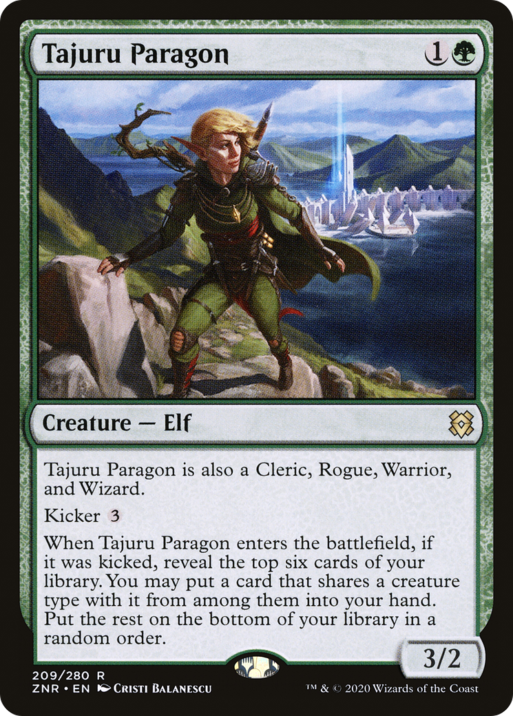 Image of Tajuru Paragon (ZNR-209) - Zendikar Rising