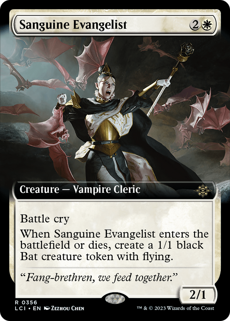 Image of Sanguine Evangelist (Extended Art) (LCI-356) - The Lost Caverns of Ixalan: (Extended Art)