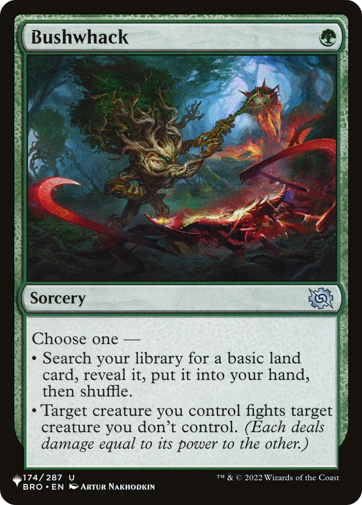 Image of Bushwhack (LIST-BRO-174) - The List