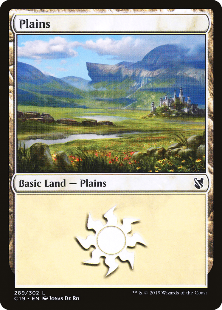 Image of Plains (289) (C19-289) - Commander 2019