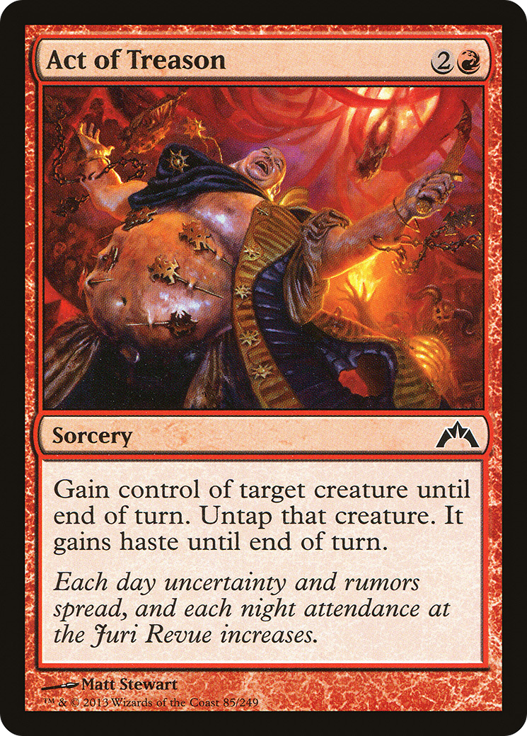 Image of Act of Treason (GTC-085) - Gatecrash