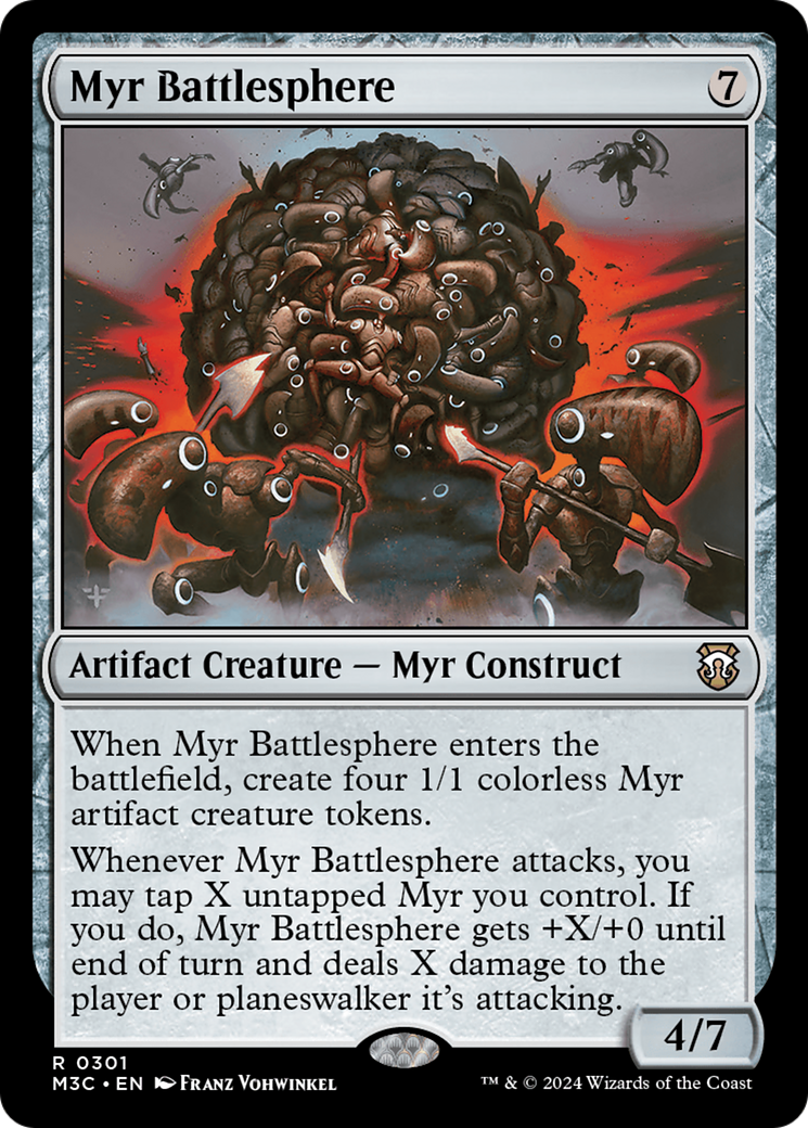 Image of Myr Battlesphere (M3C-301) - Modern Horizons 3 Commander