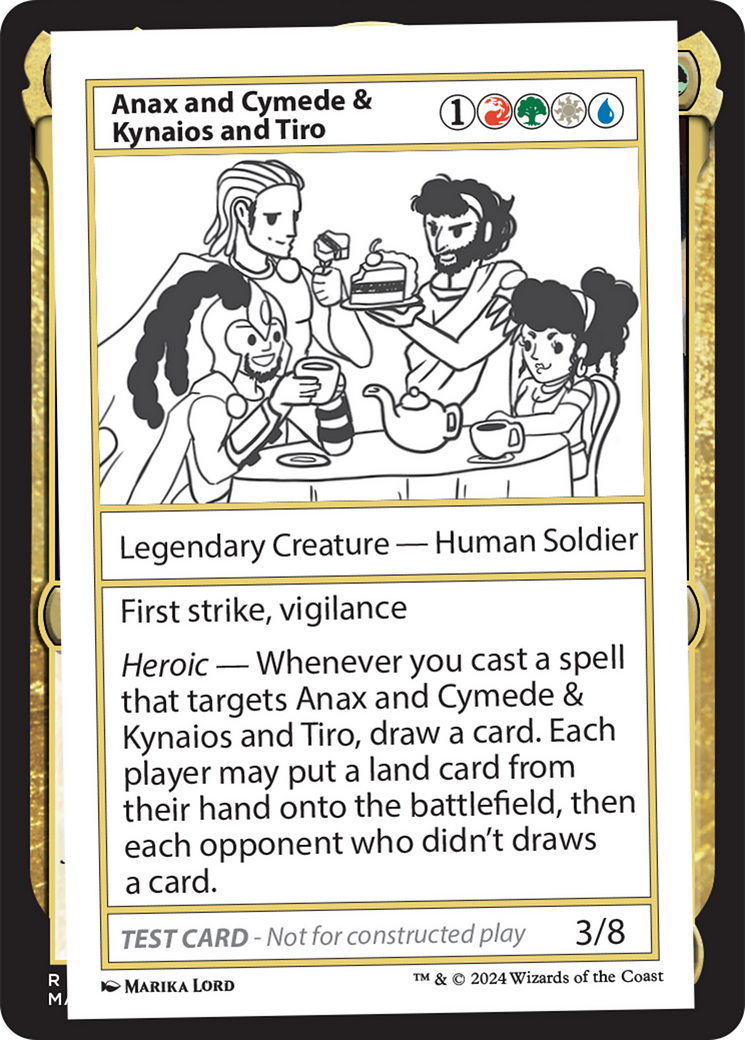 Image of Anax and Cymede & Kynaios and Tiro (MB2PC-) - Mystery Booster 2