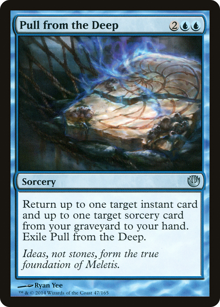 Image of Pull from the Deep (JOU-047) - Journey into Nyx Foil