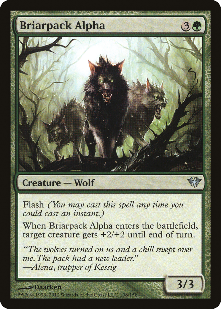 Image of Briarpack Alpha (DKA-108) - Dark Ascension Foil