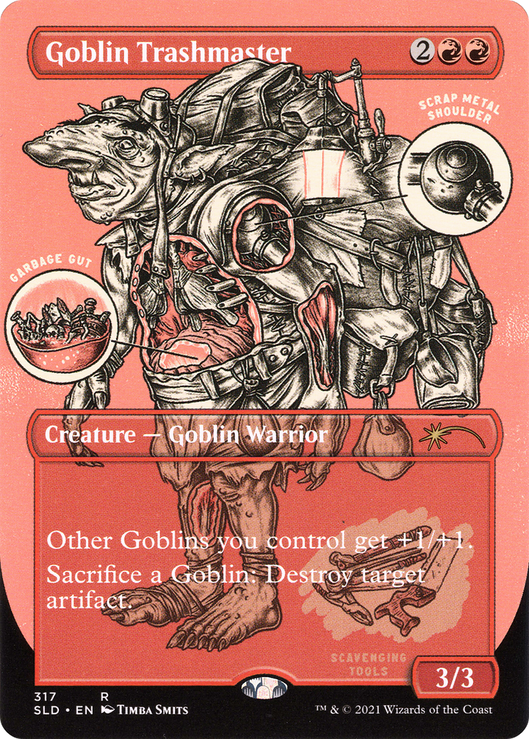 Image of Goblin Trashmaster (SLD-317) - Secret Lair Drop (Borderless)