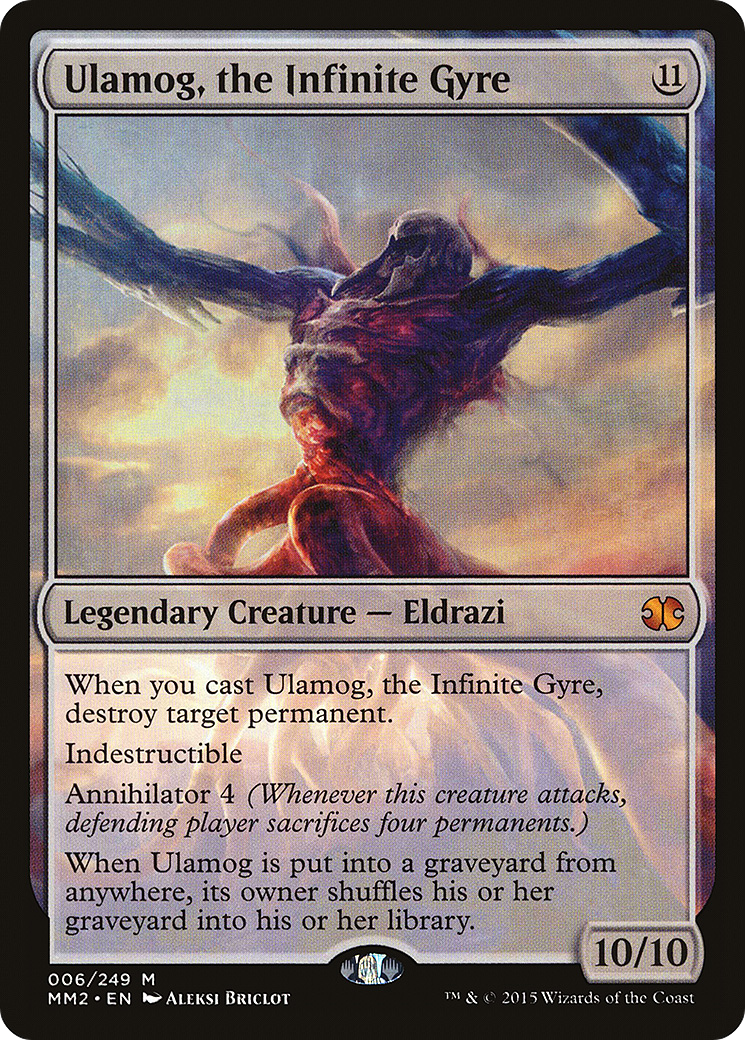 Image of Ulamog, the Infinite Gyre (MM2-006) - Modern Masters 2015 Foil