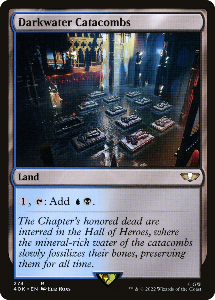 Image of Darkwater Catacombs (40K-274) - Warhammer 40,000 Commander