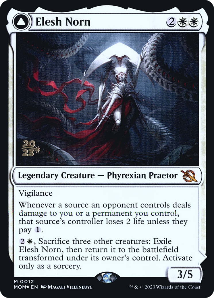 Image of Elesh Norn (PRE-012) - March of the Machine Promos Foil