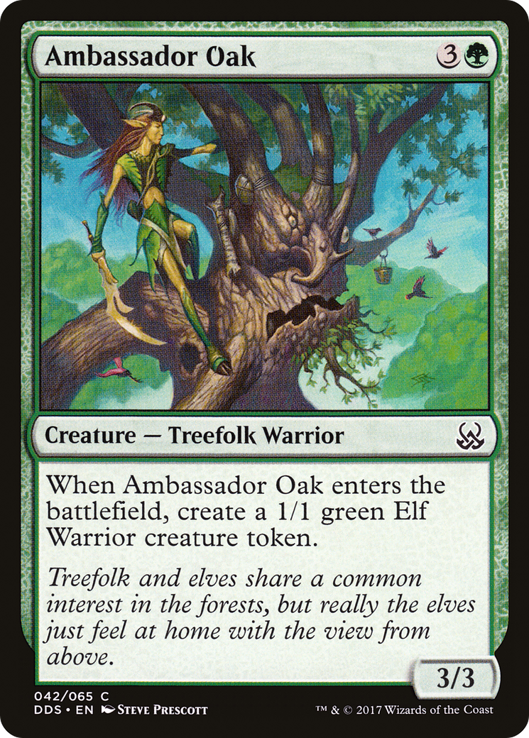 Image of Ambassador Oak (DDS-042) - Duel Decks: Mind vs. Might