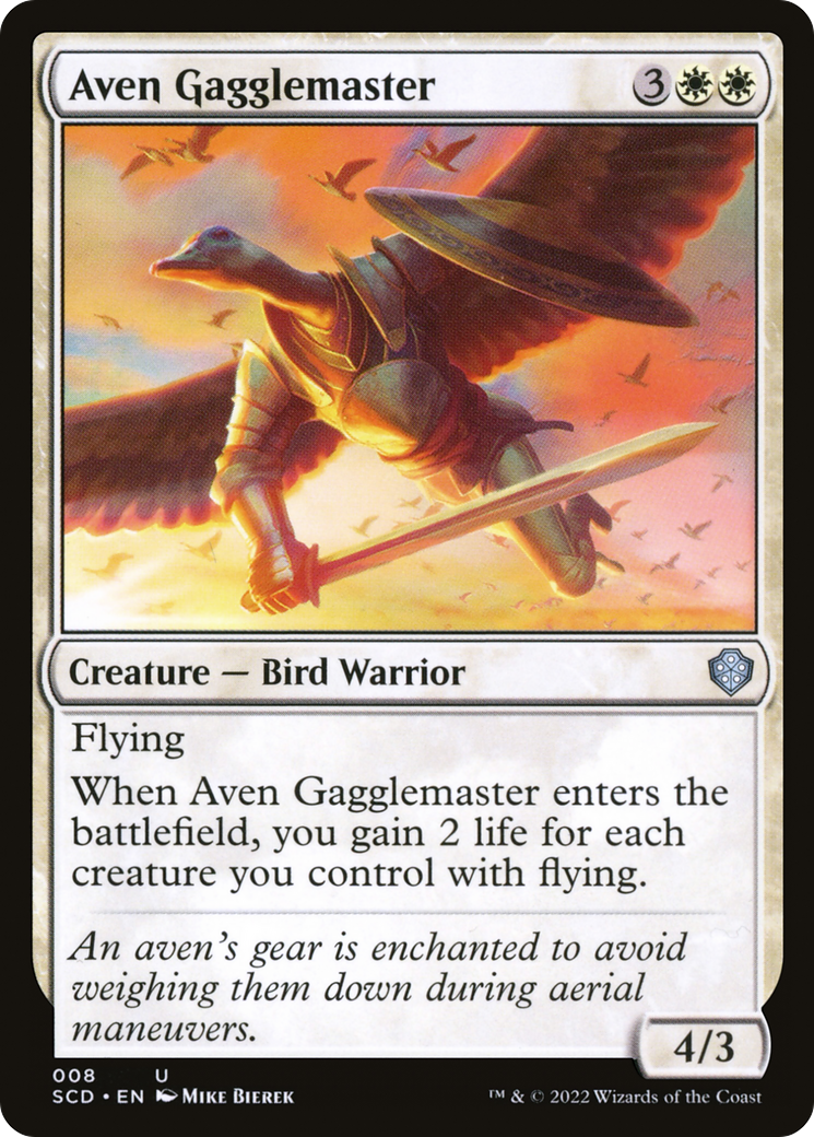 Image of Aven Gagglemaster (SCD-008) - Starter Commander Decks