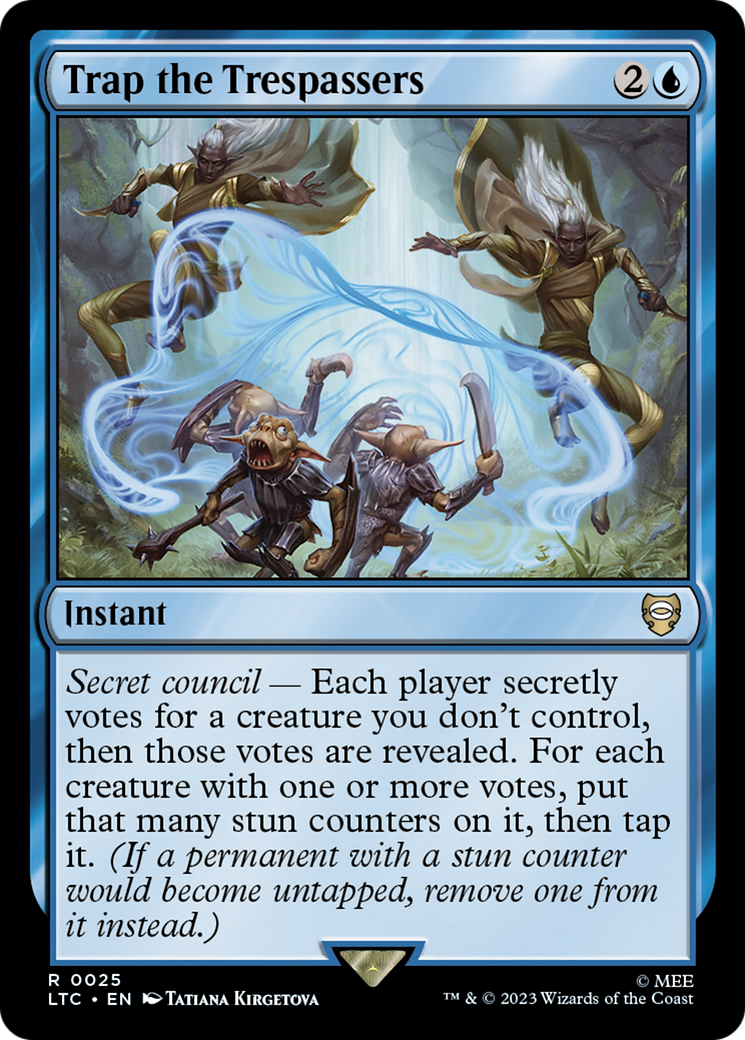 Image of Trap the Trespassers (LTC-025) - Tales of Middle-earth Commander
