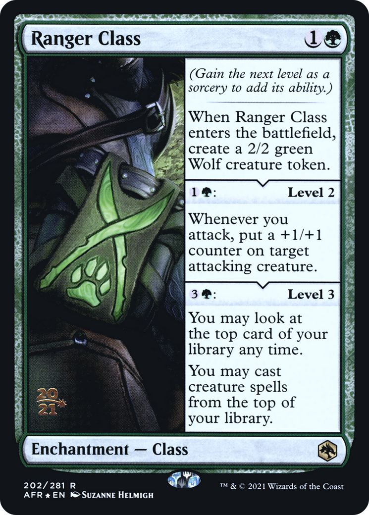 Image of Ranger Class (PRE-202S) - Adventures in the Forgotten Realms Promos Foil