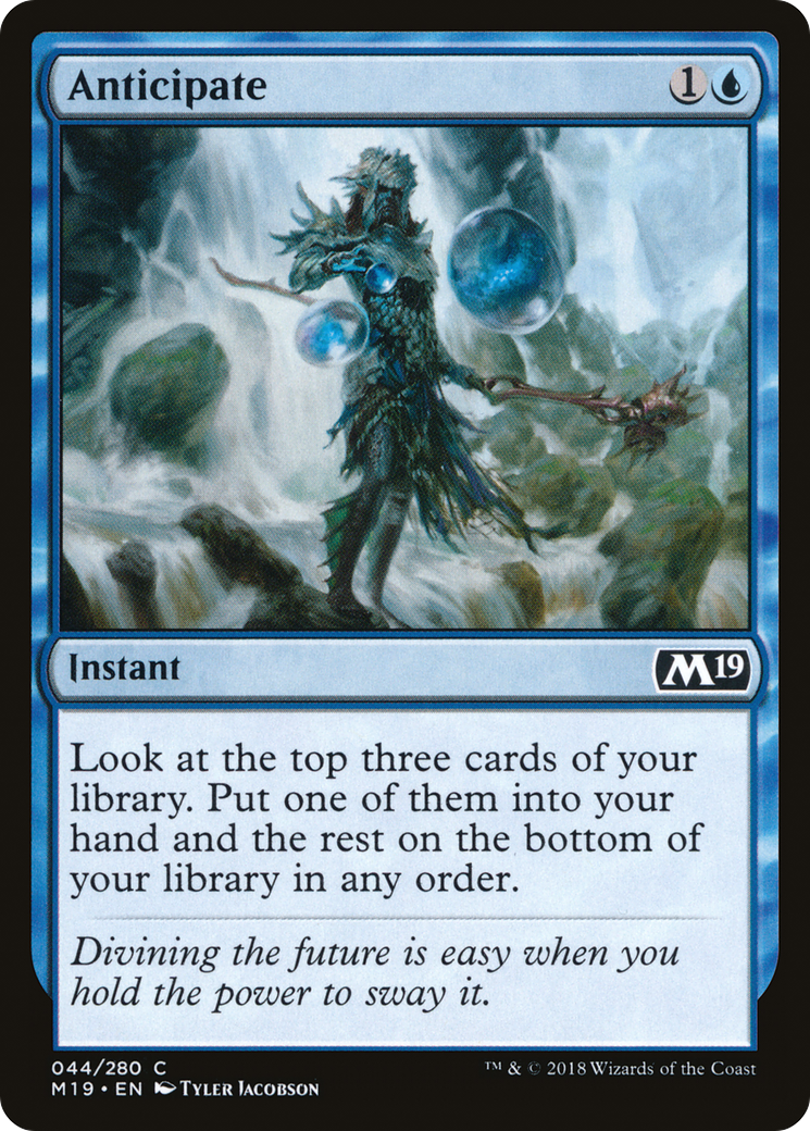 Image of Anticipate (M19-044) - Core Set 2019