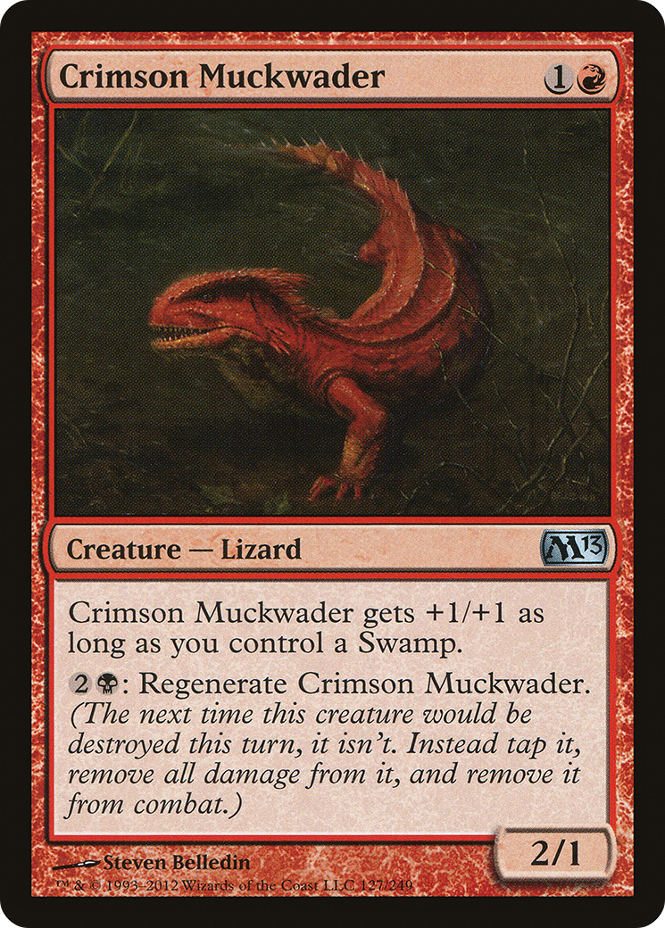 Image of Crimson Muckwader (M13-127) - Magic 2013