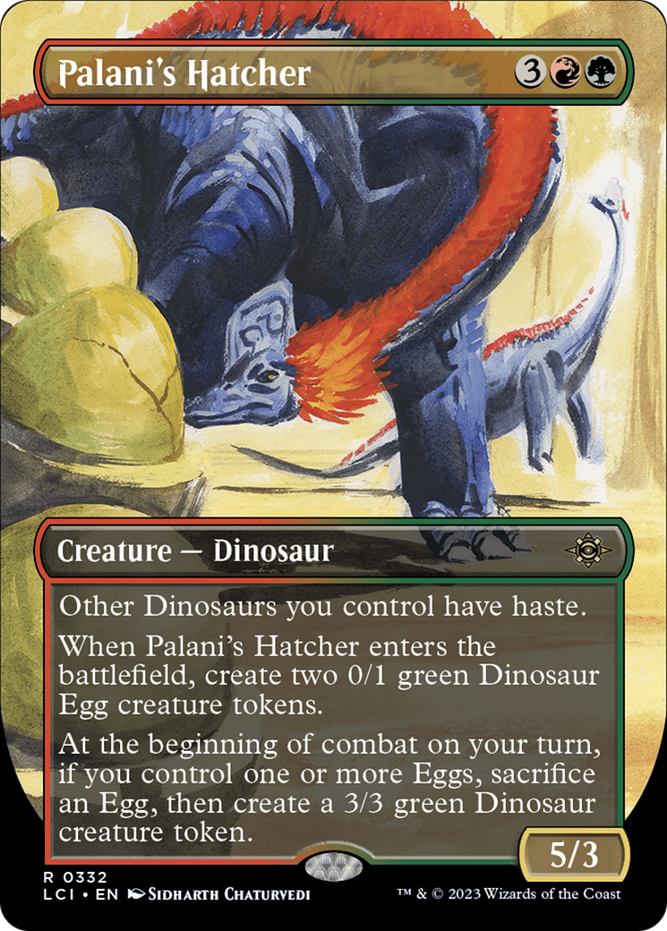 Image of Palani's Hatcher (Borderless) (LCI-332) - The Lost Caverns of Ixalan (Borderless)