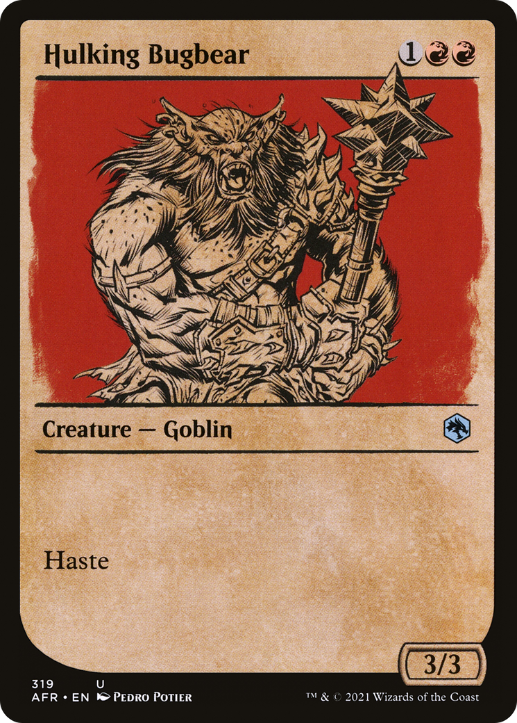 Image of Hulking Bugbear (Showcase) (AFR-319) - Adventures in the Forgotten Realms: (Showcase)