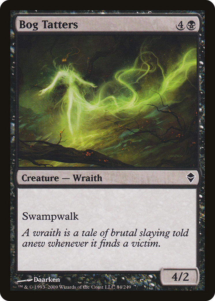 Image of Bog Tatters (ZEN-084) - Zendikar Foil