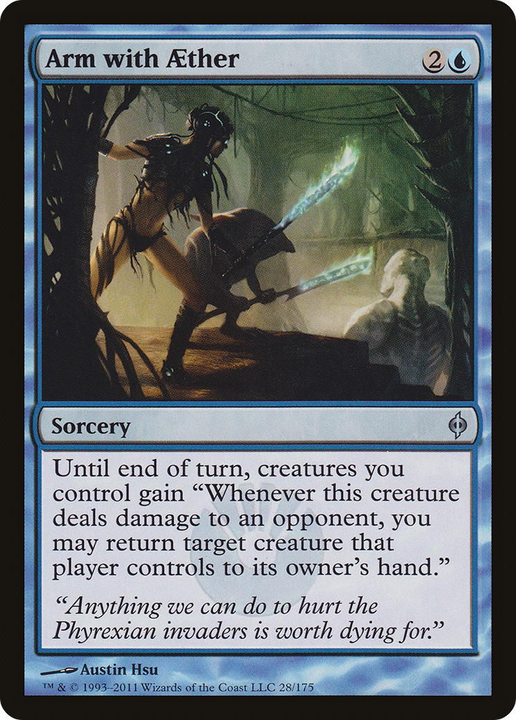 Image of Arm with Aether (NPH-028) - New Phyrexia Foil