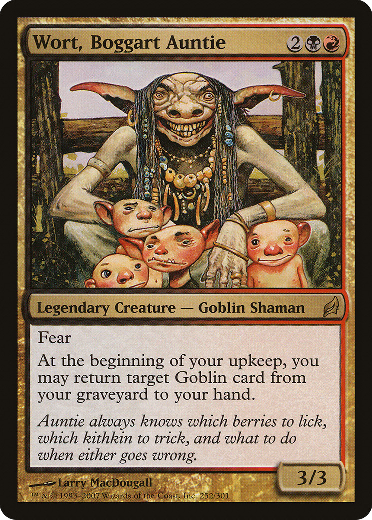Image of Wort, Boggart Auntie (LRW-252) - Lorwyn