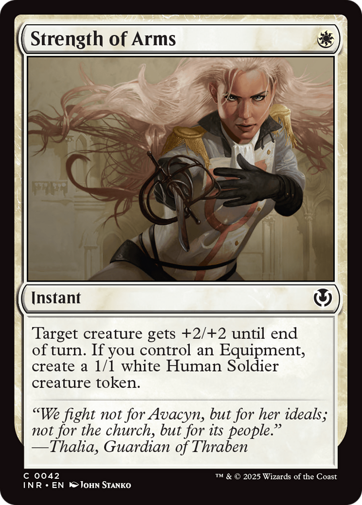Image of Strength of Arms (INR-042) - Innistrad Remastered