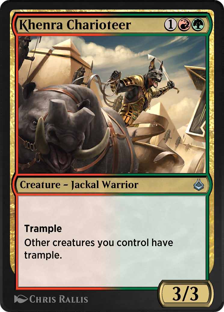 Image of Khenra Charioteer (AKR-241) - Amonkhet Remastered