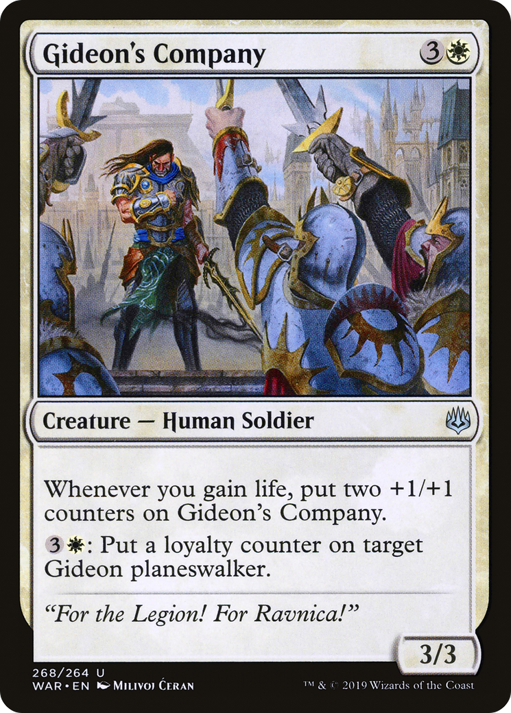 Image of Gideon's Company (WAR-268) - War of the Spark